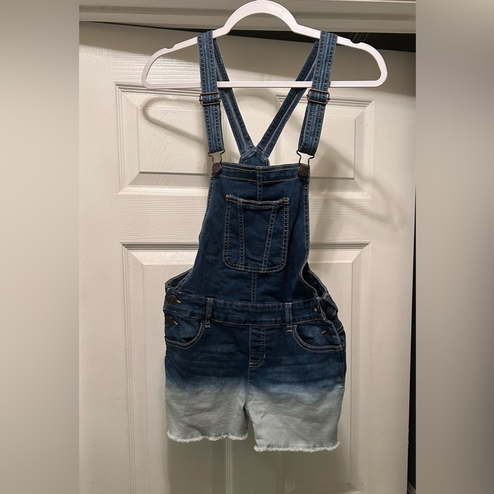 Blue Denim Ombre Overalls